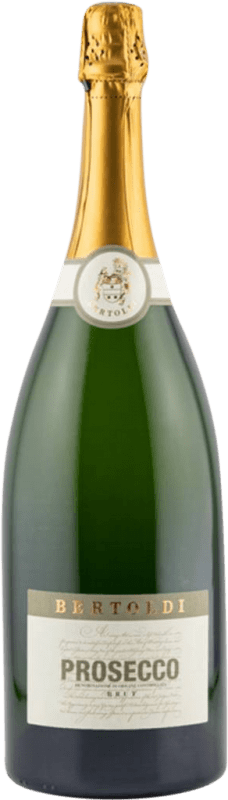 21,95 € Бесплатная доставка | Белое игристое Bertoldi Spumante брют D.O.C. Prosecco Фриули-Венеция-Джулия Италия Glera бутылка Магнум 1,5 L