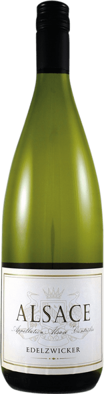 16,95 € Kostenloser Versand | Weißwein Bestheim Edelzwicker A.O.C. Alsace Elsass Frankreich Muskat, Sylvaner Flasche 1 L