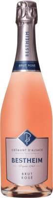 15,95 € Kostenloser Versand | Rosé Sekt Bestheim Rosé Brut A.O.C. Crémant d'Alsace Elsass Frankreich Spätburgunder Flasche 75 cl