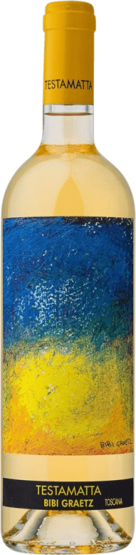 124,95 € 免费送货 | 白葡萄酒 Bibi Graetz Testamatta I.G.T. Toscana 托斯卡纳 意大利 Ansonica — 安索尼卡 瓶装 75 cl
