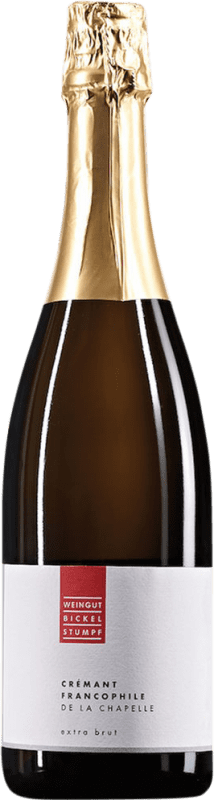 39,95 € 免费送货 | 白起泡酒 Bickel Stumpf Crémant Francophile de la Chapelle Q.b.A. Franken Franken 德国 Pinot Blanc — 白皮诺 瓶装 75 cl