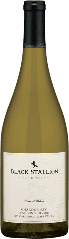 86,95 € 送料無料 | 白ワイン Black Stallion Poseidon Los Carneros 限定版 I.G. California カリフォルニア州 アメリカ Chardonnay — シャルドネ 75 cl