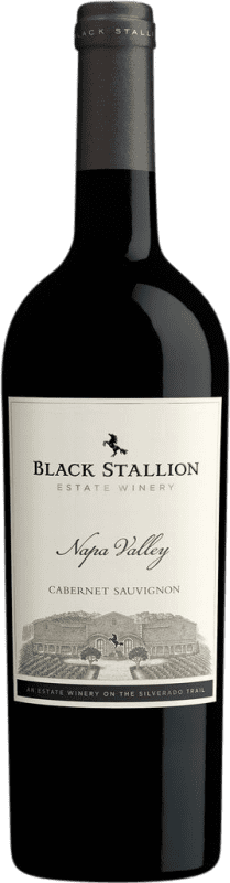 47,95 € Kostenloser Versand | Rotwein Black Stallion I.G. California Kalifornien Vereinigte Staaten Cabernet Sauvignon Flasche 75 cl