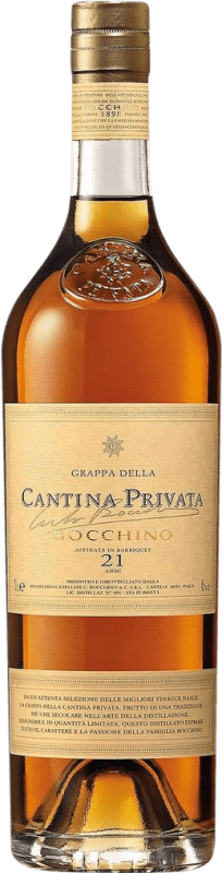 262,95 € Envio grátis | Grappa Bocchino Cantina Privata Piemonte Itália Nebbiolo, Moscato 21 Anos Garrafa 70 cl