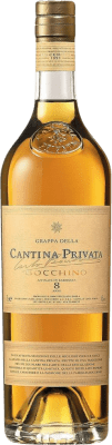 119,95 € Envio grátis | Aguardente Grappa Bocchino Cantina Privata Piemonte Itália Nebbiolo, Mascate 8 Anos Garrafa 70 cl