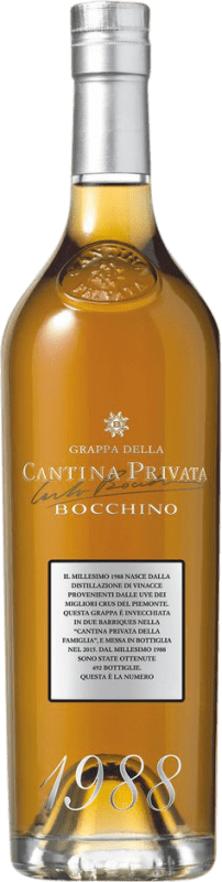 349,95 € Бесплатная доставка | Граппа Bocchino Cantina Privata 1988 Millesimato D.O.C. Piedmont Пьемонте Италия Nebbiolo — Неббиоло, Moscato — Мускат Бутылка 70 cl
