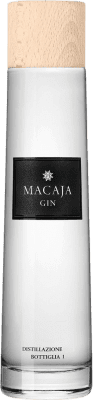 92,95 € Free Shipping | Genever Gin Bocchino Macaja Cask Finish Piemonte Italy Medium Bottle 50 cl