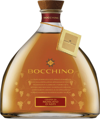 79,95 € Spedizione Gratuita | Grappa Bocchino Botte D.O.C.G. Moscato d'Asti Piemonte Italia Moscato 70 cl
