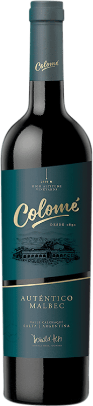 44,95 € 免费送货 | 红葡萄酒 Colomé Auténtico I.G. Valles Calchaquíes 阿根廷 Malbec — 马尔贝克 75 cl
