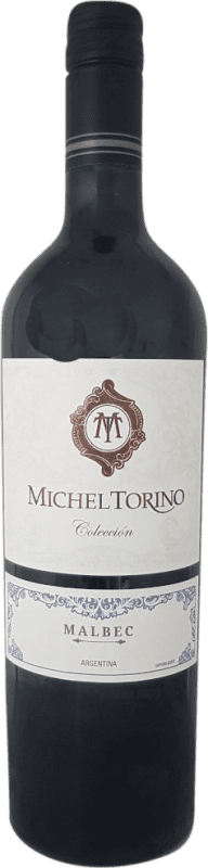 7,95 € 免费送货 | 红酒 El Esteco Michel Torino Colección I.G. Valle de Cafayate Salta 阿根廷 Malbec 瓶子 75 cl