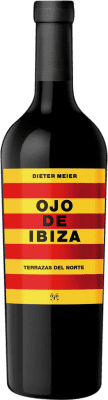 89,95 € 免费送货 | 红酒 Ojo de Ibiza I.G.P. Vi de la Terra de Ibiza 巴利阿里群岛 西班牙 Syrah, Cabernet Sauvignon, Monastrell 瓶子 75 cl