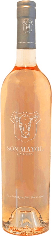 57,95 € Kostenloser Versand | Rosé-Wein Mayol Rosé I.G.P. Vi de la Terra de Mallorca Balearen Spanien Merlot Flasche 75 cl