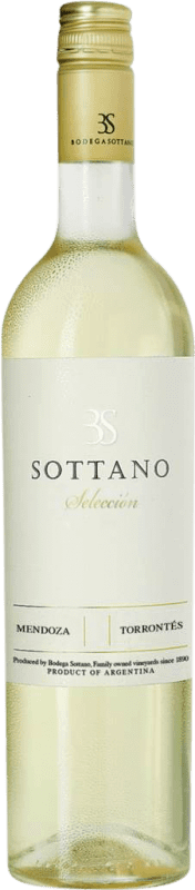 17,95 € Kostenloser Versand | Weißwein Sottano I.G. Mendoza Mendoza Argentinien Torrontés 75 cl