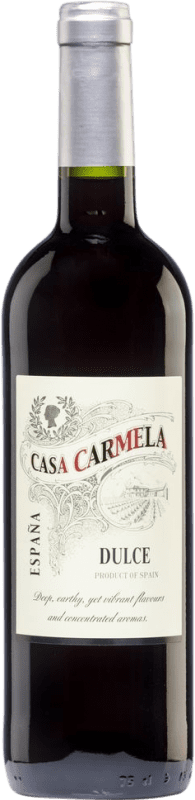12,95 € Envoi gratuit | Vin Rouge Castaño Casa Carmela Dulce — Doux D.O. Yecla Région de Murcie Espagne Monastrell Bouteille 75 cl