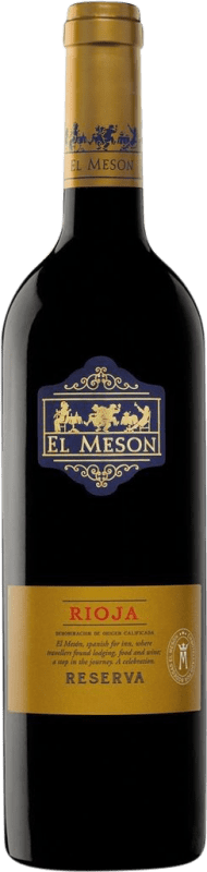 18,95 € 免费送货 | 红酒 El Mesón 预订 D.O. Cigales 卡斯蒂利亚莱昂 西班牙 Tempranillo 瓶子 75 cl