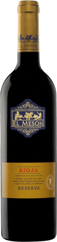 21,95 € Spedizione Gratuita | Vino Rosso El Mesón Riserva D.O. Cigales Castilla y León Spagna Tempranillo 75 cl