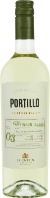 6,95 € 送料無料 | 白ワイン El Portillo I.G. Valle de Uco メンドーサ アルゼンチン Sauvignon White ボトル 75 cl