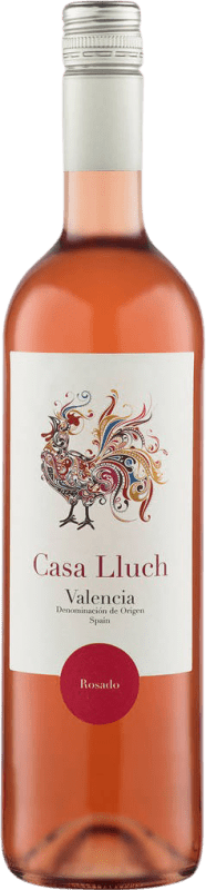 8,95 € 送料無料 | ロゼワイン Enguera Casa Lluch Rosado D.O. Valencia バレンシアのコミュニティ スペイン Tempranillo ボトル 75 cl