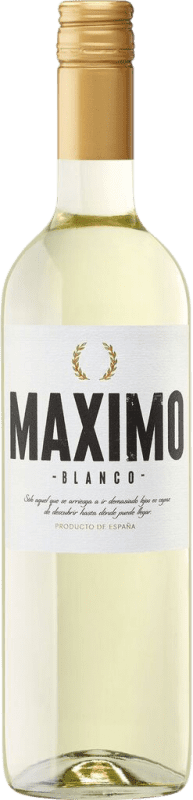 7,95 € 送料無料 | 白ワイン Máximo Blanco D.O. La Mancha カスティーリャ・ラ・マンチャ スペイン Viura ボトル 75 cl