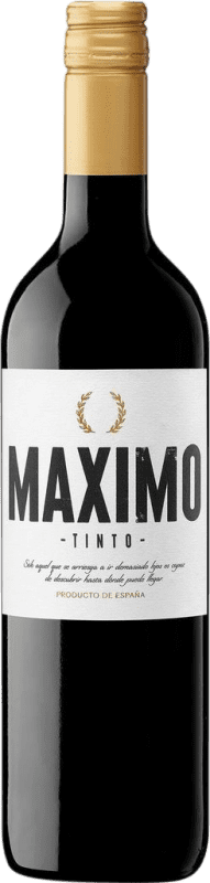 7,95 € Free Shipping | Red Wine Máximo Tinto D.O. La Mancha Castilla la Mancha Spain Tempranillo Bottle 75 cl