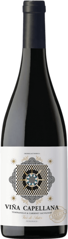 10,95 € Free Shipping | Red Wine Nodus Viña Capellana de Autor Barrel D.O. Utiel-Requena Valencian Community Spain Cabernet Sauvignon, Nebbiolo Bottle 75 cl