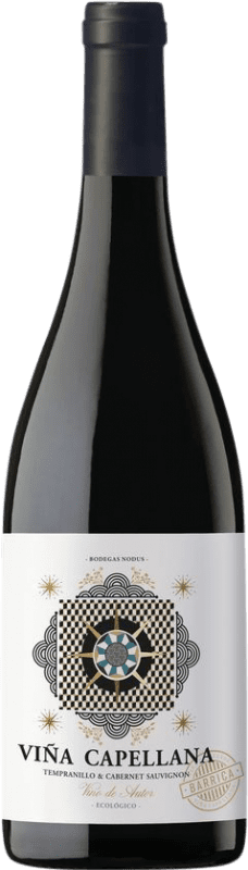 12,95 € Free Shipping | Red wine Nodus Viña Capellana Tinto de Autor Barrica D.O. Utiel-Requena Valencian Community Spain Cabernet Sauvignon, Nebbiolo Bottle 75 cl