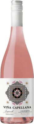 8,95 € Envoi gratuit | Vin rose Nodus Viña Capellana Rosado D.O. Utiel-Requena Communauté valencienne Espagne Tempranillo Bouteille 75 cl