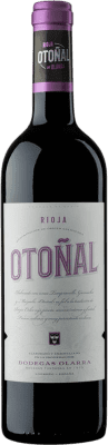 8,95 € 免费送货 | 红酒 Olarra Otoñal Tinto D.O.Ca. Rioja 拉里奥哈 西班牙 Tempranillo, Grenache, Mazuelo 瓶子 75 cl