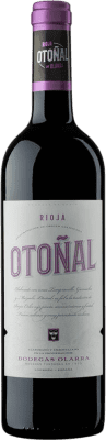 8,95 € Envío gratis | Vino tinto Olarra Otoñal Tinto D.O.Ca. Rioja La Rioja España Tempranillo, Garnacha, Mazuelo Botella 75 cl