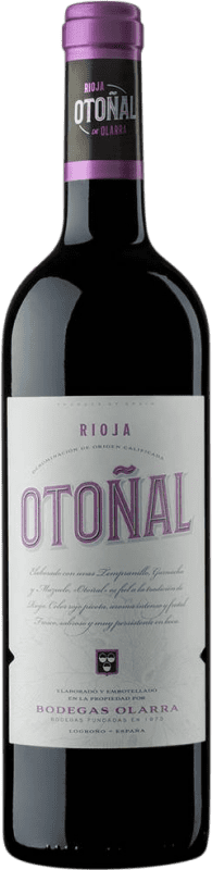 8,95 € Free Shipping | Red wine Olarra Otoñal Tinto D.O.Ca. Rioja The Rioja Spain Tempranillo, Grenache, Mazuelo Bottle 75 cl