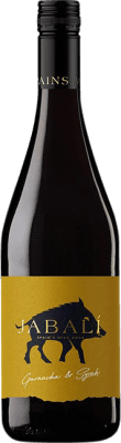 9,95 € Kostenloser Versand | Rotwein Paniza Jabalí Agostón Garnacha Syrah D.O. Cariñena Aragón Spanien Grenache, Nebbiolo Flasche 75 cl