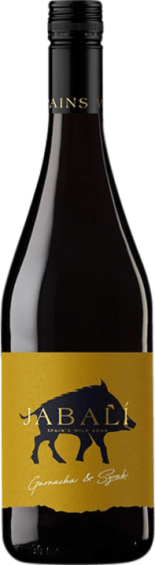 9,95 € 免费送货 | 红酒 Paniza Jabalí Agostón Garnacha Syrah D.O. Cariñena 阿拉贡 西班牙 Grenache, Nebbiolo 瓶子 75 cl