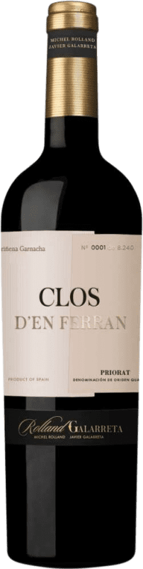 47,95 € Бесплатная доставка | Красное вино Rolland & Galarreta Clos d'En Ferran D.O.Ca. Priorat Каталония Испания Grenache, Carignan бутылка 75 cl