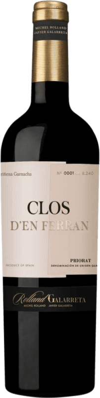 51,95 € Envío gratis | Vino tinto Rolland & Galarreta Clos d'En Ferran D.O.Ca. Priorat Cataluña España Garnacha, Cariñena Botella 75 cl