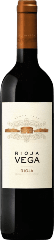 9,95 € Бесплатная доставка | Красное вино Rioja Vega Robles Дуб D.O.Ca. Rioja Ла-Риоха Испания бутылка 75 cl