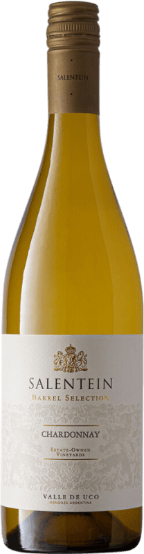 23,95 € 送料無料 | 白ワイン Salentein セレクション, Barrel — 樽 I.G. Valle de Uco メンドーサ アルゼンチン Chardonnay — シャルドネ 75 cl