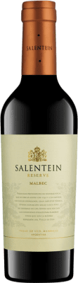 8,95 € Бесплатная доставка | Красное вино Salentein Barrel Selection I.G. Valle de Uco Мендоса Аргентина Malbec Половина бутылки 37 cl