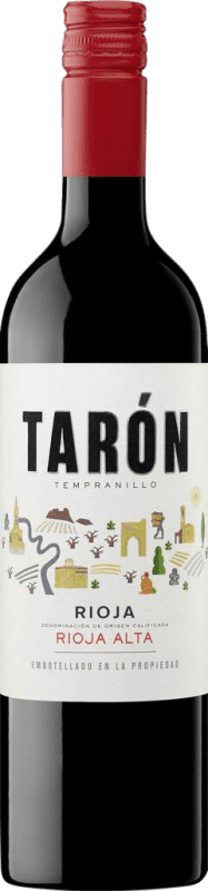 9,95 € Envío gratis | Vino tinto Tarón D.O.Ca. Rioja La Rioja España Tempranillo Botella 75 cl
