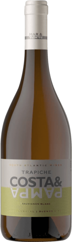 18,95 € 免费送货 | 白酒 Trapiche Costa & Pampa 香槟酒 阿根廷 Sauvignon White 瓶子 75 cl