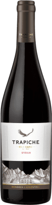 12,95 € Envio grátis | Vinho Tinto Trapiche Oak Cask Finish — Acabado em Barrica de Carvalho I.G. Mendoza Mendoza Argentina Syrah 75 cl