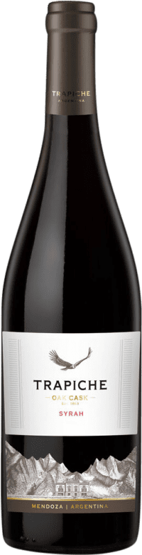 8,95 € Envoi gratuit | Vin Rouge Trapiche Oak Cask Finish — Finition en Fût de Chêne I.G. Mendoza Mendoza Argentine Syrah 75 cl