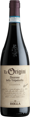 66,95 € 免费送货 | 红酒 Bolla Le Origini Classico 预订 D.O.C.G. Amarone della Valpolicella Venecia 意大利 Nebbiolo, Corvina 瓶子 75 cl