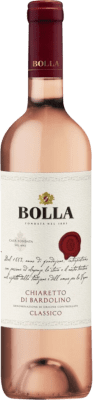 12,95 € 送料無料 | ロゼワイン Bolla Chiaretto D.O.C. Bardolino Venecia イタリア Nebbiolo — ネッビオーロ, Corvina — コルヴィーナ, Molinara — モリナーラ 75 cl