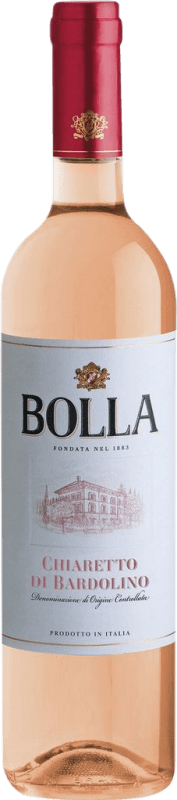 11,95 € Бесплатная доставка | Розовое вино Bolla Chiaretto D.O.C. Bardolino Venecia Италия Nebbiolo — Неббиоло, Corvina — Корвина, Molinara — Молинара Бутылка 75 cl