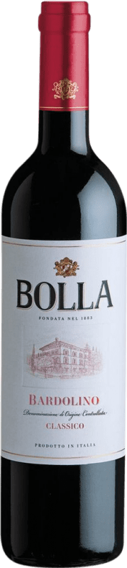 7,95 € Бесплатная доставка | Красное вино Bolla Classico D.O.C. Bardolino Venecia Италия Nebbiolo, Corvina, Molinara бутылка 75 cl