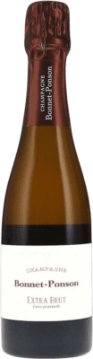 27,95 € Бесплатная доставка | Белое игристое Ponson Cuvée Perpétuelle Premier Cru Экстра-Брут A.O.C. Champagne шампанское Франция Pinot Black, Chardonnay Половина бутылки 37 cl