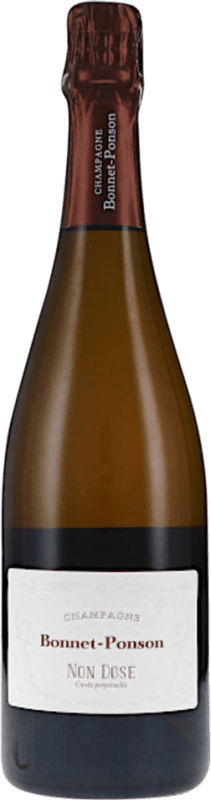 46,95 € Бесплатная доставка | Белое игристое Ponson Cuvée Perpétuelle Premier Cru A.O.C. Champagne шампанское Франция Pinot Black, Chardonnay бутылка 75 cl