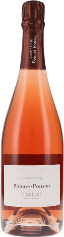 48,95 € Envío gratis | Espumoso blanco Ponson Cuvée Perpétuelle Premier Cru A.O.C. Champagne Champagne Francia Pinot Negro, Chardonnay Botella 75 cl