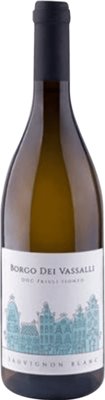 11,95 € Free Shipping | White wine Borgo dei Vassalli D.O.C. Friuli Isonzo Friuli-Venezia Giulia Italy Sauvignon White Bottle 75 cl