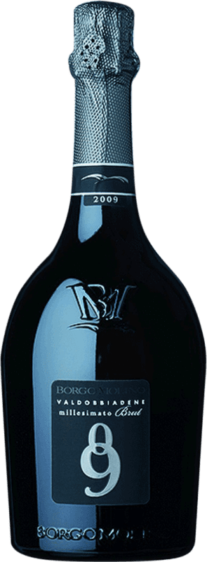 31,95 € Envoi gratuit | Vin Mousseux Blanc Borgo Molino Cartizze Brut Millesimato, Supérieur D.O.C.G. Prosecco di Conegliano-Valdobbiadene Venecia Italie Glera Bouteille 75 cl